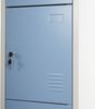 Mendler 'Boston T163' Schließfach, Metall, 180 x 38 x 45 cm, Blau Bild 4