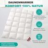 Canada Ganzjahres Daunendecke Kassetten 100% canadische Daune 240x220 cm C3 Bild 2