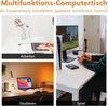 Thanaddo Arbeitstisch 60 x 120 cm Schreibtisch, Kleiner Computertisch, Bürotisch für Büro Bild 5