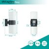 Oktaplex lighting LED Außen-Wandleuchte Peru IP65, Bewegungsmelder, LED fest integriert, Warmweiß, Wandleuchte LED IP65 Außenbeleuchtung 1900 Lumen anthrazit Bild 3
