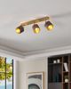 Eglo 97538 LED VALBIANO messing-gebürstet, nickel-matt cappuccino, gold L:56cm B:7cm Bild 2