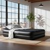 Avenli Luftmatratze Luftbett selbstaufblasend 195x96x46cm hoch, (Gästebett aufblasbar mit integrierter Elektropumpe für 1 Person, 2-St, mit Pumpe und Tragetasche), Aufblasbares Reise Bett inklusive Pumpe und Tragetasche Bild 3