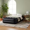 Avenli Luftmatratze Luftbett selbstaufblasend 195x96x46cm hoch, (Gästebett aufblasbar mit integrierter Elektropumpe für 1 Person, 2-St, mit Pumpe und Tragetasche), Aufblasbares Reise Bett inklusive Pumpe und Tragetasche Bild 2