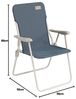 Outwell Klappbarer Campingstuhl Blackpool Ozeanblau 428231 Bild 2