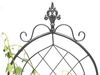 DanDiBo Rankhilfe Metall Rankgitter 120 cm Grau 96193 Kletterhilfe Bodenstecker Blumenhalter Ranksäule Bild 3