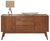 IDIMEX Sideboard TIVOLI, moderne Kommode mit 2 Türen und 3 Schubladen, kastanienfarben Bild 4