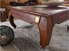 Couchtisch Akazie 90x90x40 nougat lackiert OPIUM #614 Bild 4