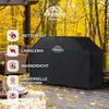 Arebos Grillabdeckhaube Grill Abdeckung BBQ Gasgrill Schutzhülle Regenschutz Haube, Wasserdicht: Ja, Anti-UV: Ja, Mit zwei Griffen: Ja Bild 2