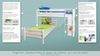 Etagenbett/Spielbett Phillip Buche massiv weiß lackiert mit Regal, inkl. Rollrost - 90x200 cm, teilbar Bild 3