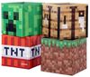 MINECRAFT - Sitzbank, Leseregal, Bank mit Sitzkissen und Stauraum, Kindermöbel mit buntem Design Bild 5