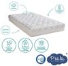 P'tit Lit - Klimatisiert Babymatratze | 60x120 cm | 1 Sommerseite / 1 Winterseite | Anti-Milbe | Abnehmbar | OekoTex Bild 3