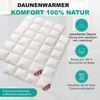 Angebot 2 Canada Kassetten Daunendecke 100% Daune Ganzjahresdecke 155x220 cm C3 Bild 2