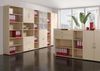 Anstell-Querrollladenschrank Oberboden 25 mm, 120x42x72cm, Silber Ahorn Bild 4