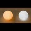 esotec LED Gartenleuchte Solarkugel White Ball D=26cm Sandsteinoptik 2700K/7500K Garten 102688, LED fest integriert Bild 4