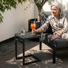 casa. pro Beistelltisch, outdoor »Gaby« C-Form Stahl 58 x 40 x 30 cm Anthrazitgrau Bild 4