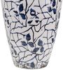 Blumenvase MALLIA Steinzeug 22 cm Weiß Bild 5