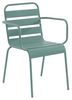 Vente-unique - MIRMANDE Garden dining set Metall Grün - B 120 cm59 cm x H 75 cm79 cm x L 120 cm56 cm Bild 3