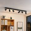 Lindby Deckenstrahler Joffrey, Metall, Schwarz IP20, 6x10 W LED Bild 3