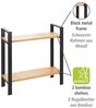 WENKO Lou, Kompaktes Küchenregal: (B x H x T): 32 x 33 x 11 cm, Metall, Schwarz, 53029100 Bild 2
