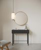 Selsey 'Nolie' Konsolentisch mit Schublade, Holzoptik Esche schwarz, ca. 80 x 90 x 32 cm Bild 2