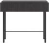 Selsey 'Nolie' Konsolentisch mit Schublade, Holzoptik Esche schwarz, ca. 80 x 90 x 32 cm Bild 4
