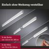 LED Pendelleuchte Touchless Sensor Aptare 2700K dimmbar 2x2280lm 2x16,5W Alu gebürstet Bild 4