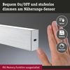 LED Pendelleuchte Touchless Sensor Aptare 2700K dimmbar 2x2280lm 2x16,5W Alu gebürstet Bild 3