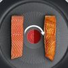 Tefal G30302 Titanium Force Bratpfanne | 20 cm | extra haltbare Antihaft-Beschichtung | Thermo Signal Temperaturanzeiger | induktionsgeeignet | Schüttrand | Schwarz Bild 5