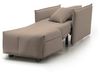 Talamo Italia - Sessel Almerinda, Einzelsofa, Wohnzimmersessel mit Trolley-Öffnung, Standardarmlehnen, 100% Made in Italy, cm 110x90h85, Taupe Bild 5
