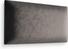 Muralo Samt Wandkissen Stoff Polsterpaneel Schlafzimmer Wohnzimmer Bett Wandpolster Bettkopfteil Lendekissen Modern Luxus Gepolstert Polster Paneel (Graphit, 70x30 cm) Bild 4
