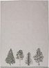 Clayre & Eef Geschirrtuch Natural Pine Trees, (3-tlg, 3-teilig), Geschirrtücher (3 Stück), ca. 50x70 cm Baumwolle Bild 2