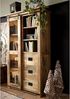 Vitrine Mango 100x45x175 natur lackiert RAILWAY #126 Bild 4