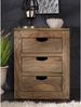 Rollcontainer Sheesham 45x40x60 grau geölt NATURE GREY #714 Bild 4