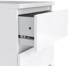 Dmora - Kommode Ameline, Mehrzweckkommode, Schlafzimmerkommode, Schrank mit Schubladen, 40x50 h70 cm, Wei? Bild 5