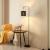 Lindby Stehlampe Hinay, Metall, Schwarz IP20, 1 x 15 W LED Bild 2