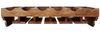 Weinregal Kali 70x30 aus indischem Sheesham-Massivholz Bild 2