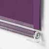 Doppelrollo Klemmfix ohne Bohren 35x150 cm Lila Duo Rollo Klemmrollo Sonnenschutzrollo Fensterrollo für Fenster & Türen Zebrarollo Seitenzugrollo Bild 5