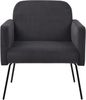 Sessel Samtstoff grau NARKEN Bild 4