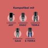 Sodastream spülmaschinengeeignete Flasche Kunststoff 1 L Classic DWS schwarz 2 Stück Bild 2