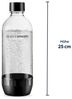 Sodastream spülmaschinengeeignete Flasche Kunststoff 1 L Classic DWS schwarz 2 Stück Bild 3