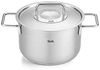 Fissler Topf-Set Fissler Pure Collection, Edelstahl 18/10 (Set, 4-tlg, Kochtopf 16/20/24 + Bratentopf 20cm), Made in Germany Bild 4