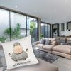 speecheese Dekokissen Schaf Kuschelkissen mit Spruch MÄÄÄditation Bild 5