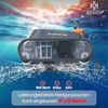 KESSER® Poolroboter für Boden und Wand, Poolsauger bis 100m² Pools & eine leistungsstarke Reinigung, Poolreiniger vollautomatisch mit App-Funktion & Kontrollmodul, Inkl. Abdeckung, Klettermechanismus Anthrazit / Orange, 72 m² Bild 5