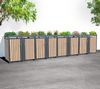 Westmann Metall Mülltonnenbox Planta | 8x240 L | Bild 2