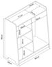 Kindergarderobe Vestnes 90x80x38 cm Cotton Candy/Weiß [en. casa] Bild 3
