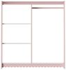 Kindergarderobe Vestnes 90x80x38 cm Cotton Candy/Weiß [en. casa] Bild 5
