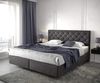 Boxspringbett Dream-Great 180x200 cm Schwarz mit Matratze und Topper Bild 2