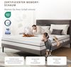 EGO HOME Matratze 90x200 Härtegrad H3 18cm - Hochwertige Kaltschaummatratze aus Gel Memoryfoam, Ergonomisch und Atmungsaktiv Schaumstoffmatratze, Öko-Tex Zertifiziert Bild 2