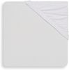 Jollein Spannbettlaken Jersey 70x140 cm Weiß Weiß Bild 2
