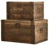 Mirabeau Truhe Truhe 2er Set Pratt antikbraun Bild 2